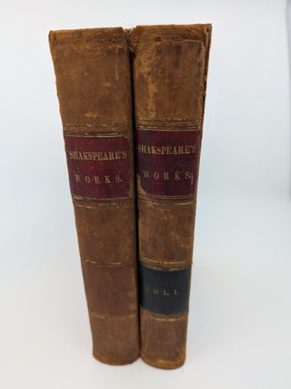 Item #36 The Dramatic Works and Poems of William Shakspeare. William Shakspeare, Shakespeare
